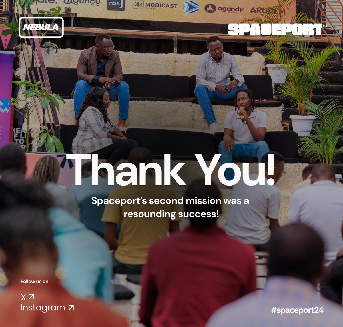 Thank you for making #SpacePort24 truly unforgettable! Our second edition was a testament to your energy, creativity &amp; passion, transforming it into a remarkable celebration of innovation &amp; connection.

Here’s to building a stronger, more vibrant creative ecosystem together!🚀