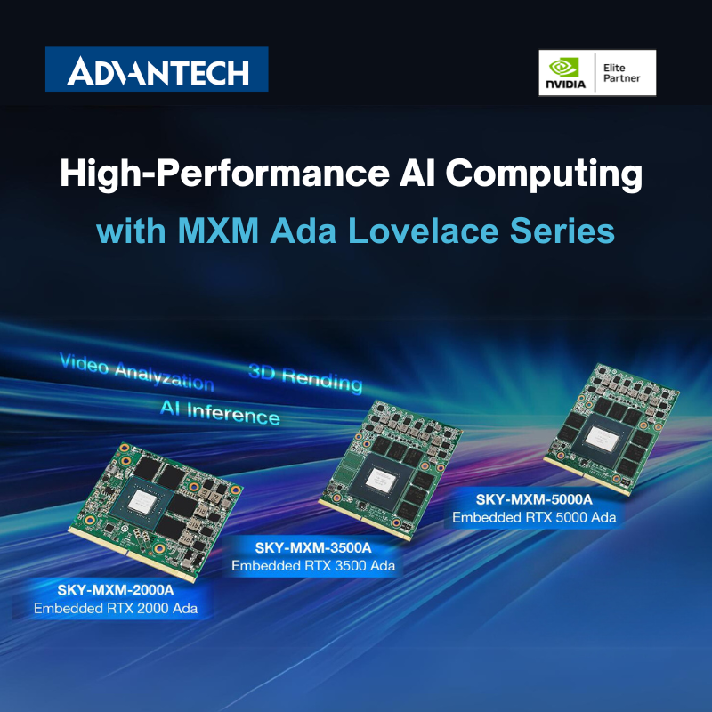 DPintabona's tweet image. Discover MXM GPU Ada Generation for smart cities, smart manufacturing , and smart healthcare . Learn more: bit.ly/3Z7pcJy @Advantech_IIoT @nvidia #IndustrialComputing #GPU #AdaGeneration