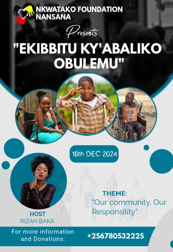 Exciting news !!! I’m hosting a charity event on Dec 18th to support individuals with disabilities.Your attendance will help create a more inclusive world! Stay tuned for updates. #NkwatakoFoundation #DisabilityAwareness #RIZAHMUSIC