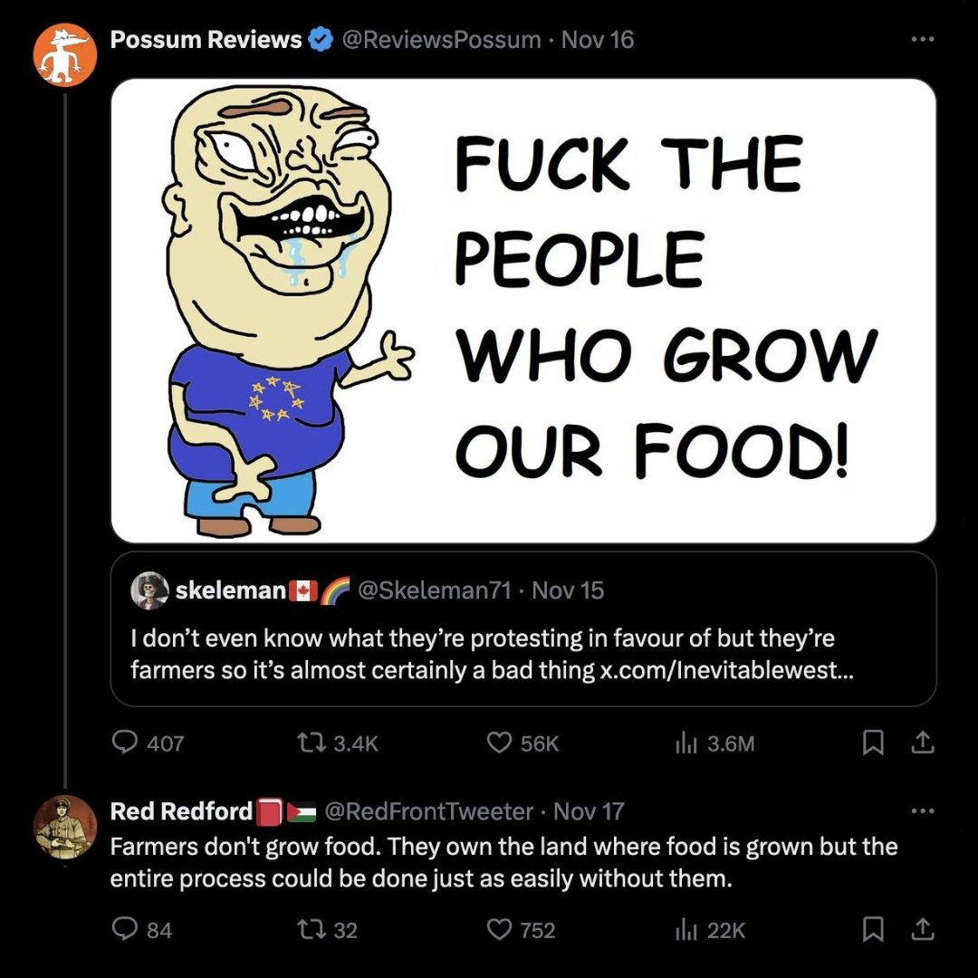 This may not be obvious to some, but farmers are the backbone of our food supply.

They do more than merely just owning land; they ensure that crops are healthy, livestock is well-cared for, the land is sustainably managed, and they optimize, even on automated farms.

They are