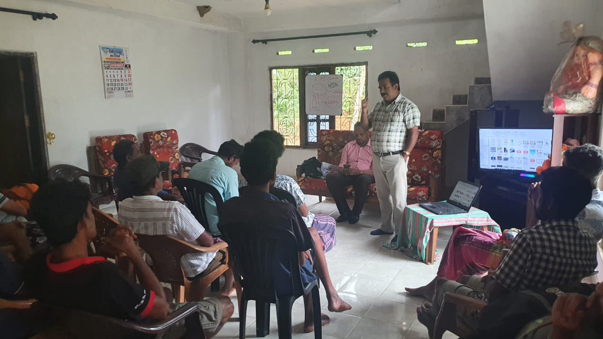 Financial Literacy Training Program targeting kithul artisans was successfully conducted today at Mr. Upul’s residence in Ratganga, Ratnapura. The session was highly productive and enriched by the expertise of resource persons from NEDA.  <a href="/IFADAsia/">IFAD Asia</a> <a href="/SherinaTabassum/">Sherina Tabassum</a>