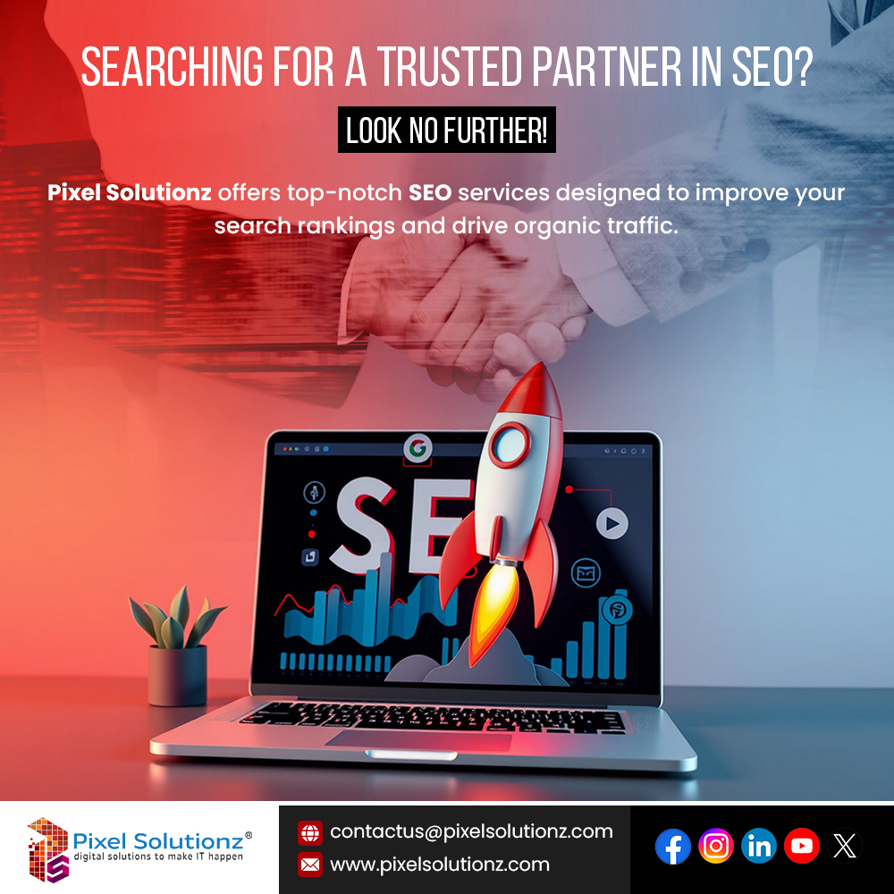 PxlSolutionz's tweet image. 🚀 Struggling to get your business noticed online?
At Pixel Solutionz, we don’t just optimize your website — we elevate your brand!
💡 Ready to rise above the competition? Contact us today! 📩
#DigitalMarketing #BrandBoost #PixelSolutionz #seo #searchranking