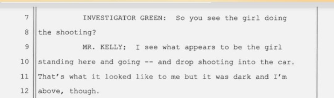 Fargo_Argentino's tweet photo. All I know is that one of the girls shot that gun‼️‼️‼️Sean Kelly has said this in all 4 interviews he did with investigator Green, SH, KT, AB & Jodi Little!!! https://t.co/dD2MhwlPso
