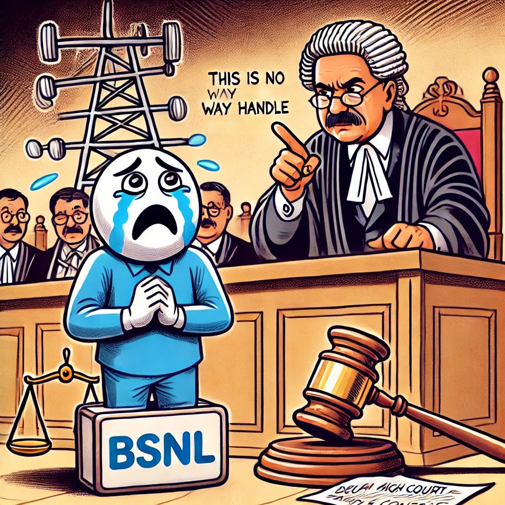 ginashaw2025's tweet photo. BSNL’s contract cancellation overturned by Delhi HC. A lesson in integrity for businesses everywhere! ⚖️✨
#LegalNews #CorporateFairness @PMOIndia @DoT_India @BSNLCorporate @bsnl_care https://t.co/tkRp1m0bPX