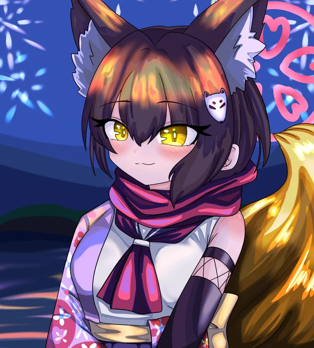 #ブルアカ #久田イズナ 主人殿のお傍でいつまでも