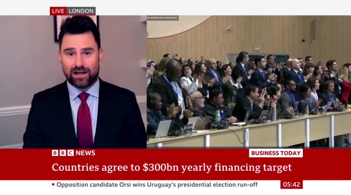 Craig Erlam (@craig_forex) on Twitter photo Great to join <a href="/SallyBundockBBC/">Sally Bundock</a> again on <a href="/BBCWorld/">BBC News (World)</a> <a href="/BBCNews/">BBC News (UK)</a> to discuss the fallout of COP29. Check it out on iPlayer while you can bbc.co.uk/iplayer/live/b… Great to join <a href="/SallyBundockBBC/">Sally Bundock</a> again on <a href="/BBCWorld/">BBC News (World)</a> <a href="/BBCNews/">BBC News (UK)</a> to discuss the fallout of COP29. Check it out on iPlayer while you can bbc.co.uk/iplayer/live/b…