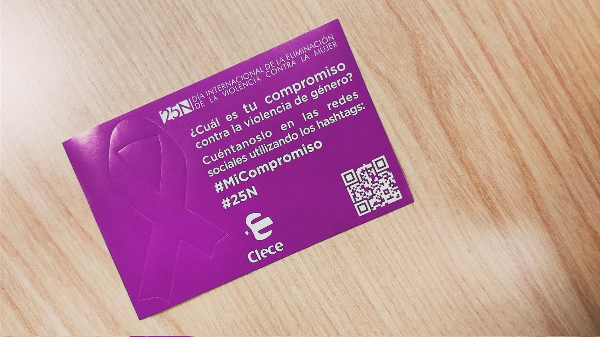 DanielSanchezCZ's tweet photo. 🟣 Cuando una víctima comparte su historia, está dando el primer paso. Nosotros, no podemos quedarnos callados, pues la violencia de género no es un problema lejano ni invisible.
Escuchemos, eduquemos y actuemos. Todos tenemos un rol en esta lucha.
#MiCompromiso #25N #Clece 🟣 https://t.co/eSXumnlc7K