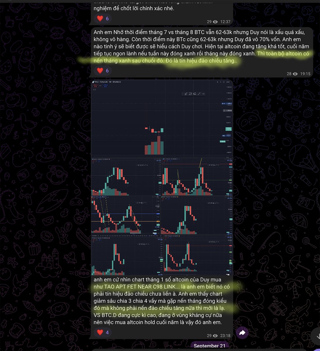 DuySuper38's tweet photo. Tới bây giờ người ta mới nhắc về Altcoin season nhưng anh em xem đi DUy là 1 trong những số ít kêu anh em mua altcoin từ tháng 9 để chờ altcoin season vào cuối năm nay, hiện tại thì altcoin đang tăng rất mạnh mẽ luôn, và Duy đã có cập nhật kéo dài tới Q1/2025 https://t.co/ecvHUkWAMB