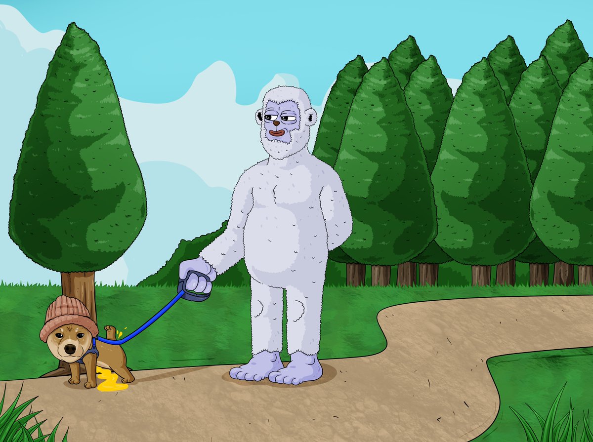 Squatchcoinsol's tweet photo. @dogwifcoin Leash stays on. https://t.co/dPY4a16CWw