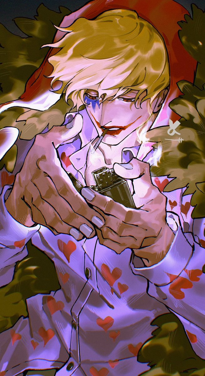 なんだその鼻!?ってたまに言われるけど私はこの矢印鼻が一番カッコイイと思って描いてます……趣味です……すみません……笑