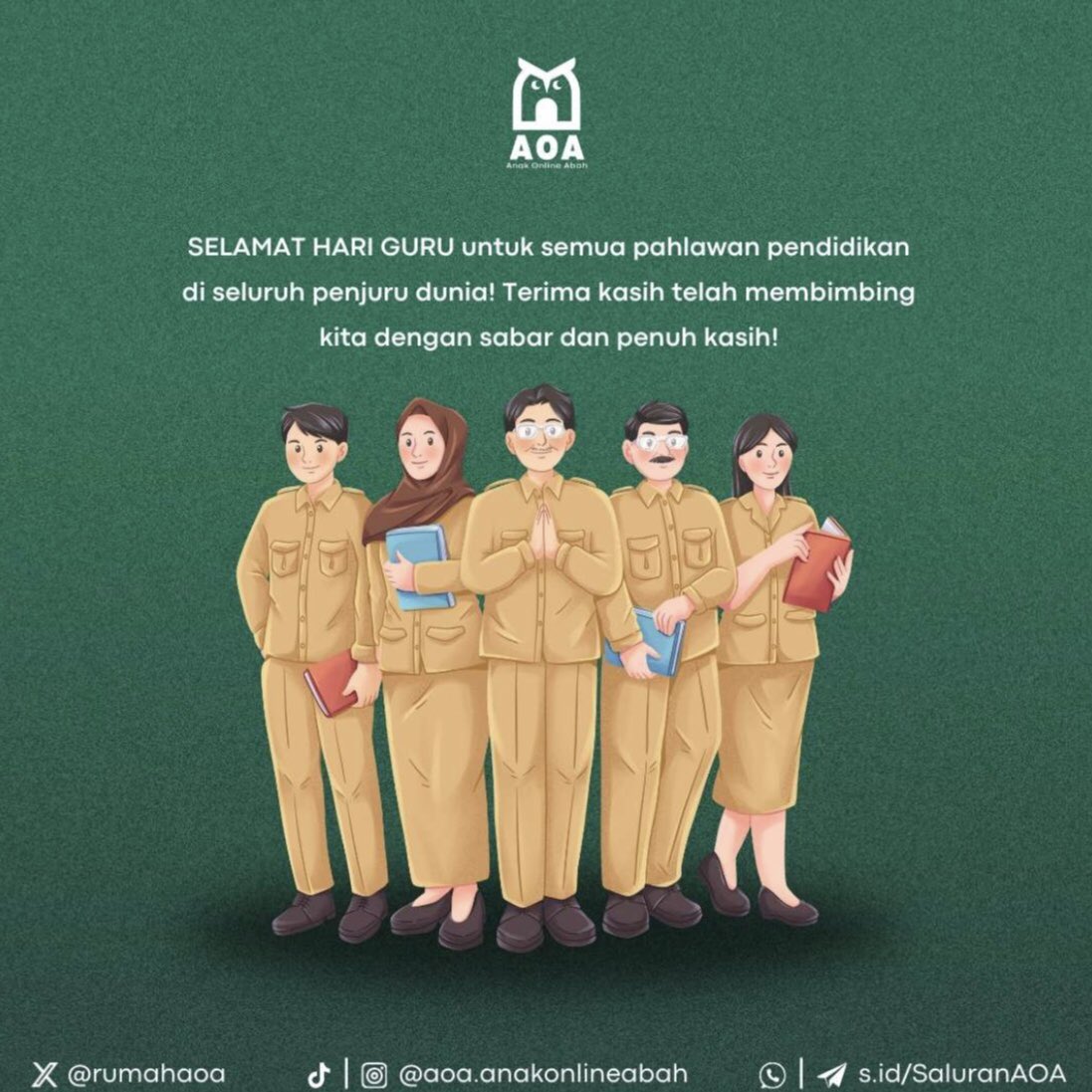 rumahaoa's tweet photo. Sejarah Singkat 25 November menjadi Hari Guru Nasional 🙌🏻✨ https://t.co/FwWrl0fs3R