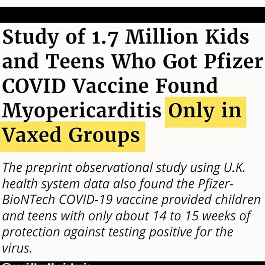 BrianGPowell's tweet photo. & Brian Powell & many other #Patriots & #Scientists+#Lawyers+#Actuaries are adamant that the #CDC+many other rogue govt agencies run by corrupt #RICO actors+gangsters; they ought to be rounded up+jailed ASAP!
6-MONTH-OLDS don't even have an #ImmunitySystem yet!=>#MoneyGrab! https://t.co/xgrDh2srCB