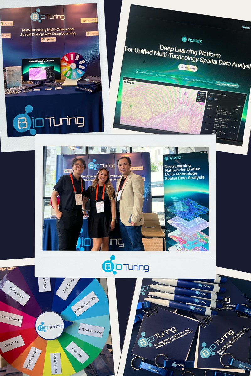 🔬 Our team had a wonderful time at the Spatial Biology Congress in Singapore last week! 
We shared how SpatialX bioturing.com/spatialx can support Scientists and Researchers with Spatial Data Analysis. 

Contact us for a trial or demo🧬 

#spatialbiology #spatialx #bioturing