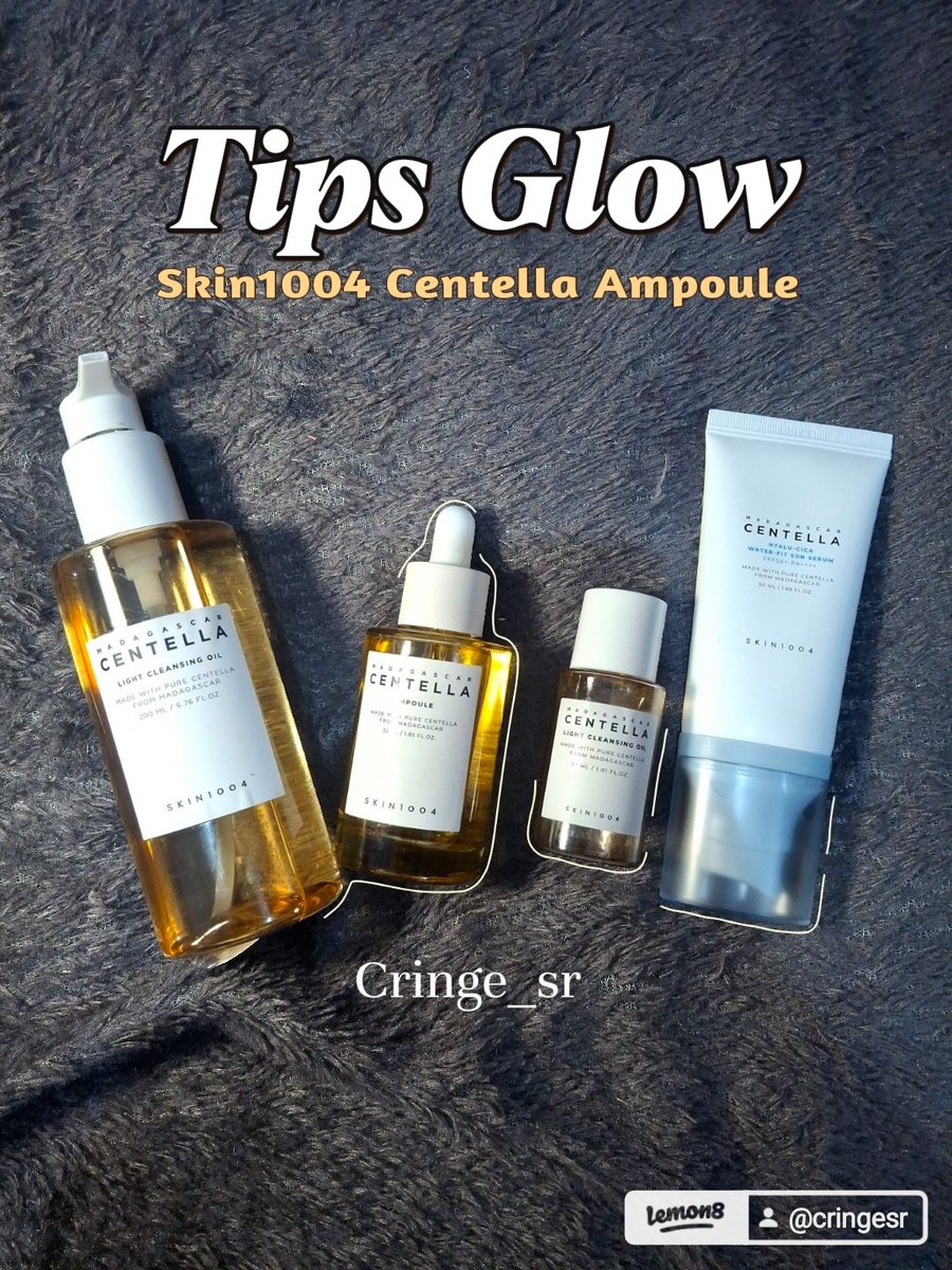 CringeSr's tweet photo. Tips &amp; Trick Glow Instan Skin1004
📍Cleansing Oil: https://t.co/K9cPfP0AlL
📍Serum: https://t.co/tQEfLC1s3m
📍Sun Serum: https://t.co/EcWDFvP6v4
 
#GlowWithSkin #GlowWithSkin1004 #tipsandtrick #glowingskin #glowing  #Skin1004 https://t.co/GJ3vuTak4U