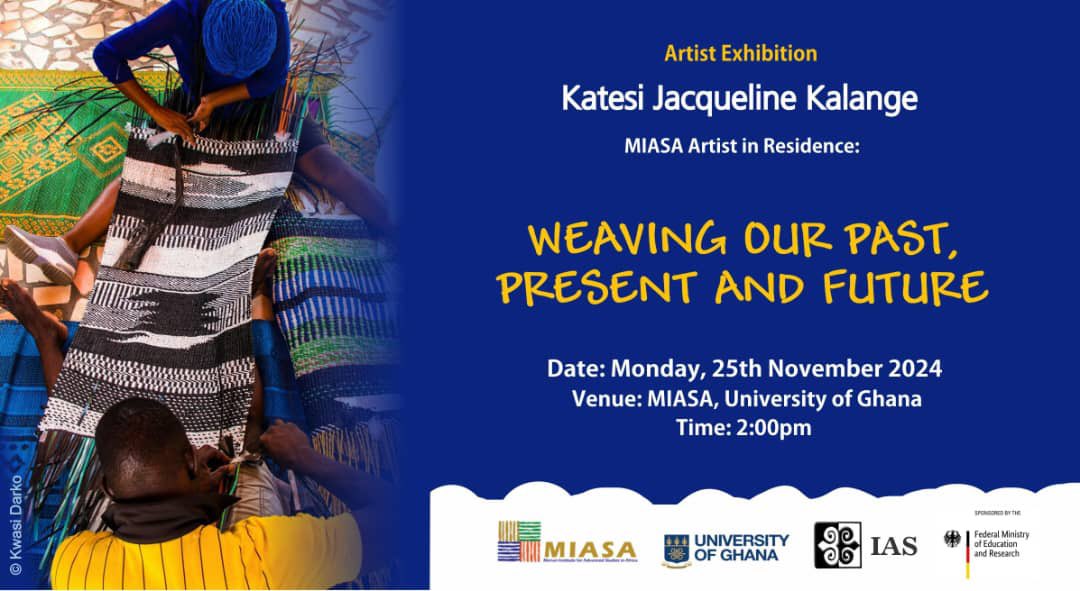 Merian Institute for Advanced Studies in Africa (@miasa_ug) on Twitter photo TODAY 2:00 pm at #MIASA <a href="/UnivofGh/">University of Ghana</a>: Artist Exhibition with MIASA Artist in Residence Katesi J. Kalange <a href="/TheKalange/">the Kalange</a>
This Exhibition is open to the public. Join us this afternoon! TODAY 2:00 pm at #MIASA <a href="/UnivofGh/">University of Ghana</a>: Artist Exhibition with MIASA Artist in Residence Katesi J. Kalange <a href="/TheKalange/">the Kalange</a>
This Exhibition is open to the public. Join us this afternoon!