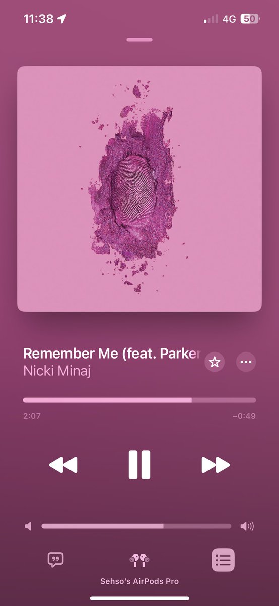 ihussienn's tweet image. This one keep touching my heart every time I listen to it 😭💕 #RememberMe #TPP #ThePinkprintAnniverasy