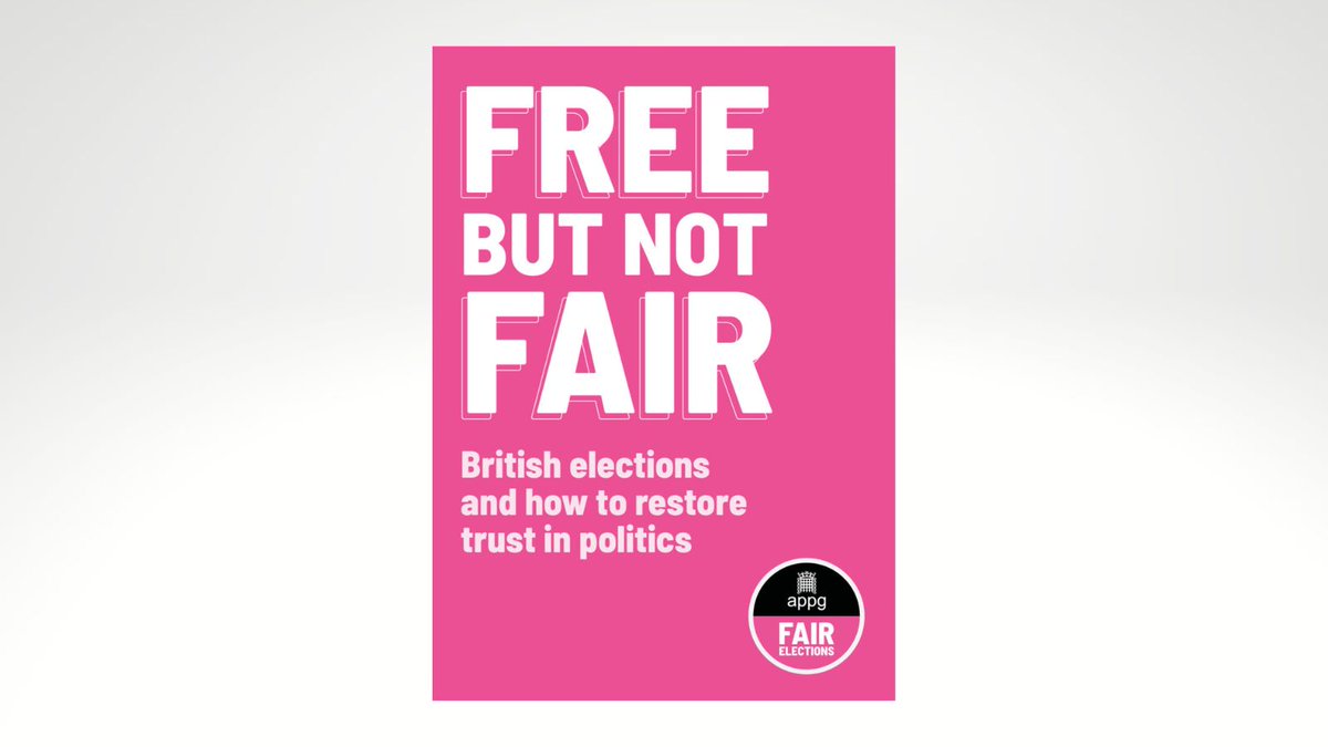 APPG for Fair Elections tweet media