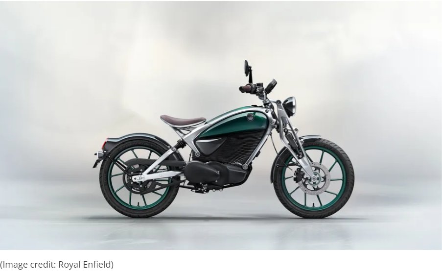 AutoComms_'s tweet image. Royal Enfield is reinventing its iconic WWII motorcycle as a modern EV, aiming to combine classic style with electric efficiency—a move that could bring electric motorcycles into the mainstream #ElectricMotorcycles bit.ly/4emNbJg
