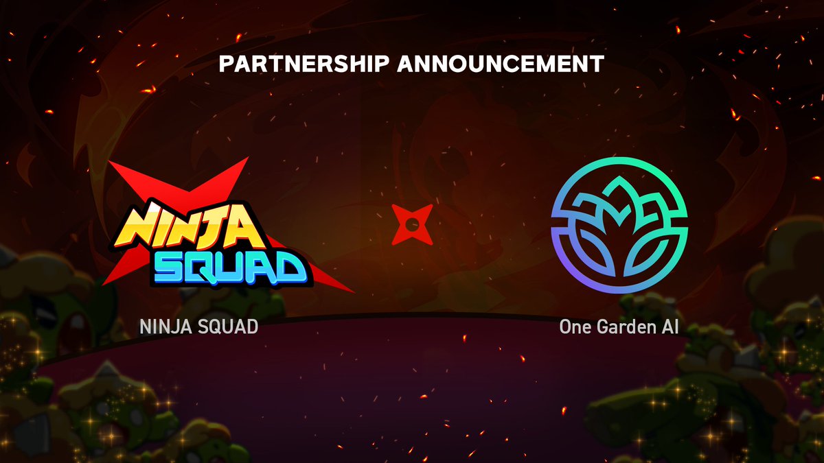 📣 BIG PARTNERSHIP NEWS! 📣
🥷 Ninja Squad x @onegardenio 🏡

We’re excited to announce our official partnership with One Garden AI, a revolutionary gardening app that combines the power of AI and blockchain! 🍀

🌸 About One Garden AI
Harnessing the scalability and performance