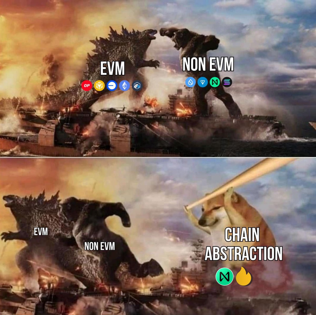 p_volnov's tweet image. 1/ What is Chain Abstraction, and why are we so bullish on it at HOT? A thread ⛓

Chain Abstraction is like a magic layer between blockchains and users. It makes everything simpler, so you don’t have to deal with complicated on-chain apps yourself