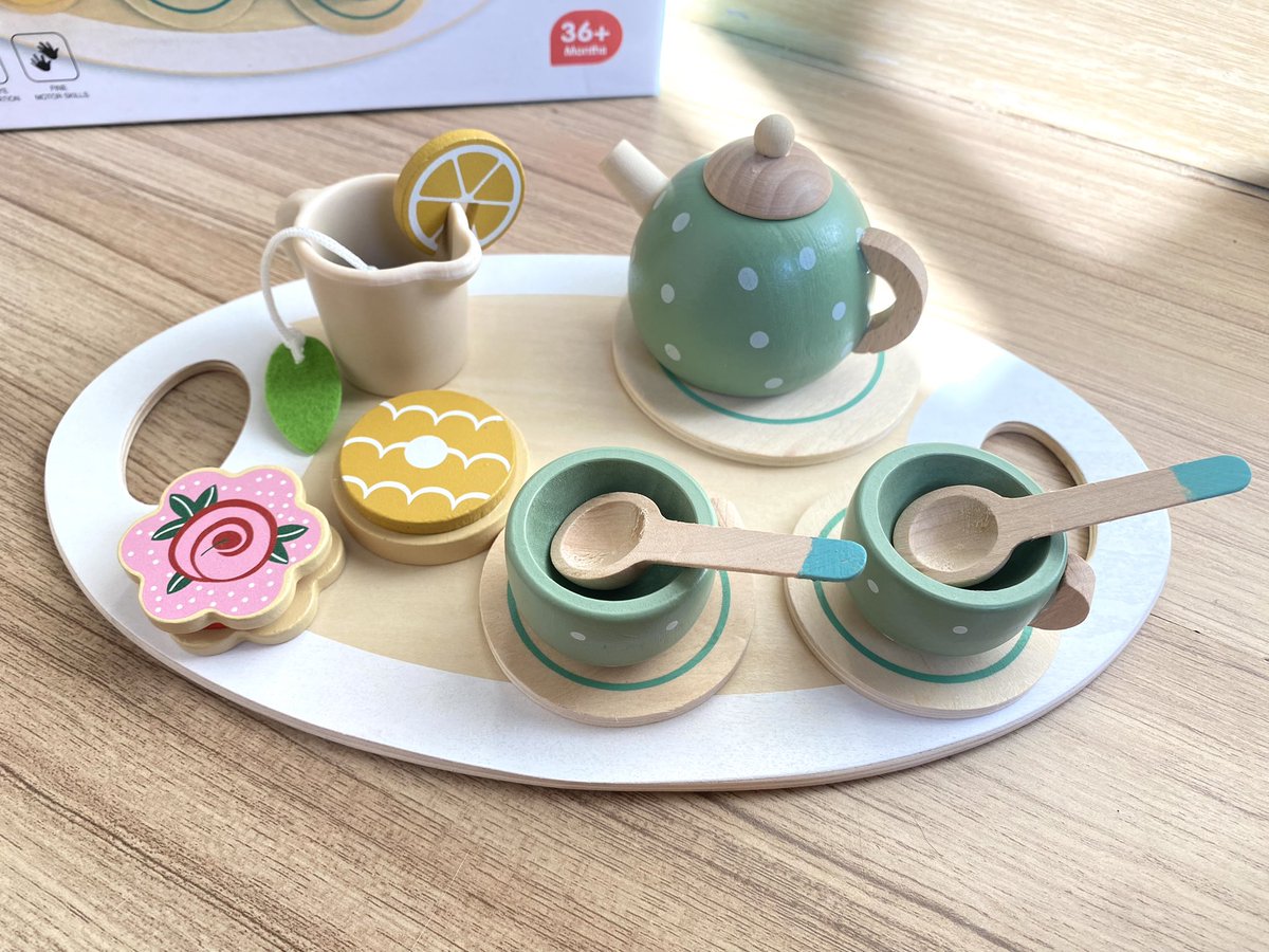 ABookCastle's tweet image. *** มีแค่ 3 กล่อง ***

Afternoon Tea Set ☕️🥯🍪
ชวนเด็กๆมาจิบน้ำชายามบ่ายกัน กับของเล่นงานไม้บทบาทสมมุติ ทำจากไม้เนื้อดี
ได้อุปกรณ์มากถึง 15 ชิ้น
เหมาสำหรับเด็กๆตั้งแต่ 3 ปีขึ้นไป

ราคา 299฿ ส่งฟรี!!

** สินค้าเดินทางมาจากต่างประเทศ กล่องยับย่นบ้างนะคะ ขอลูกค้าเข้าใจกันนะคะ **