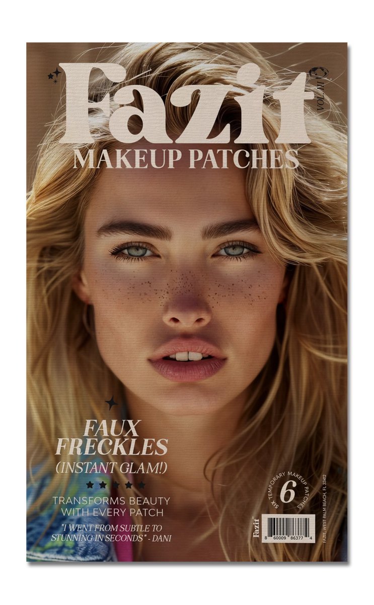 thefabmoods's tweet image. ✨ Perfect makeup, no mess! Fazit Makeup Patches are here to keep your glam flawless

#MakeupMadeEasy #BeautyHacks