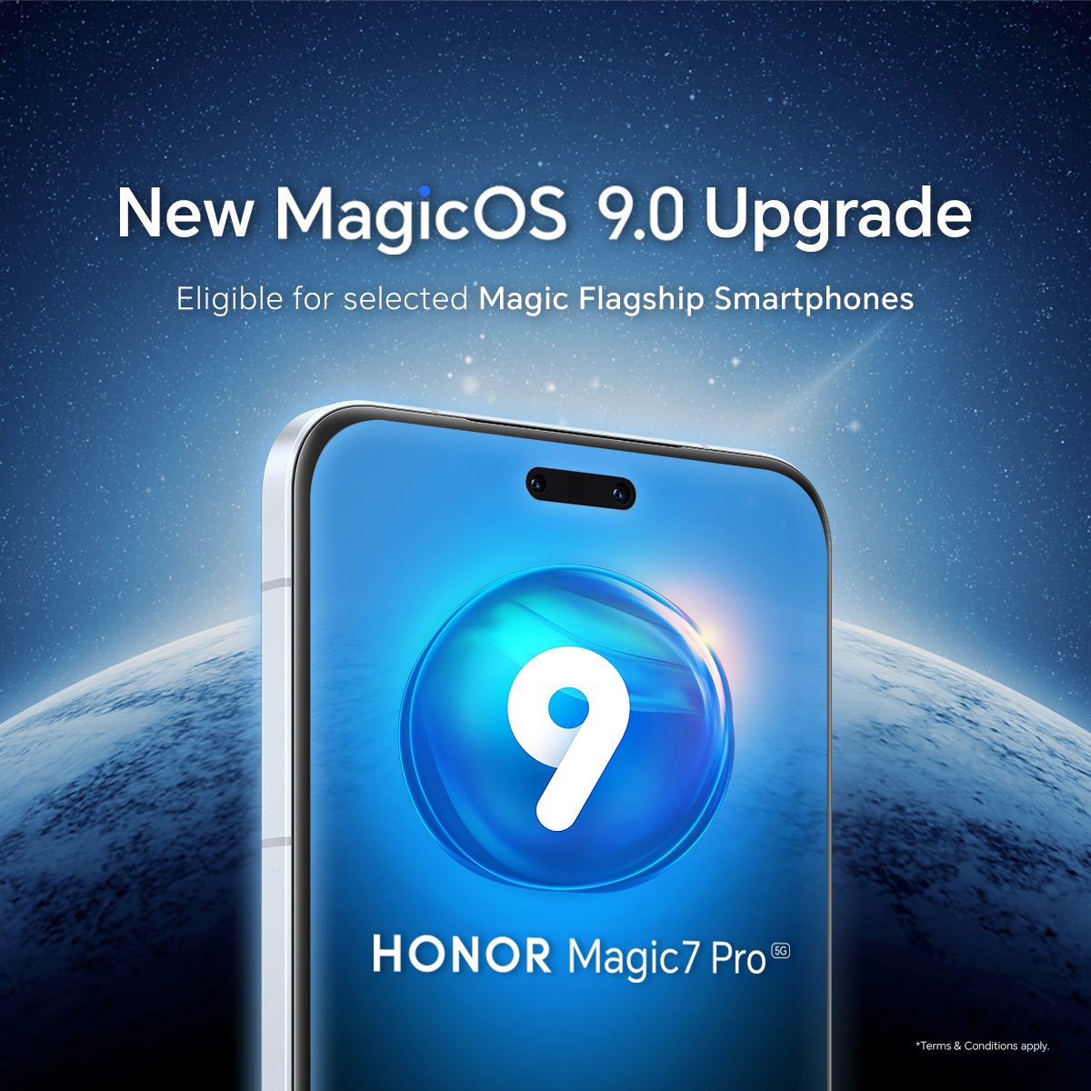 amadzahry's tweet image. Sistem pengoperasian HONOR , MagicOS 9.0 akan tersedia untuk peranti flagship Magic
mulai pertengahan Disember 2024. Peranti yang bakal menerima kemas kini
perisian baharu: HONOR Magic6 Pro, HONOR Magic6 RSR, HONOR Magic
V2, HONOR Magic V2 RSR dan HONOR Magic V3