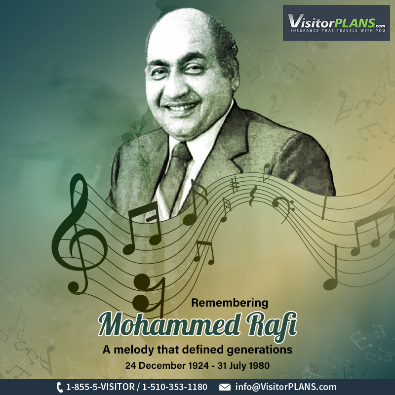 VisitorPLANS's tweet image. Paying tribute to the timeless voice that brought emotion and soul to music lovers worldwide. Remembering the legendary Mohammed Rafi today.

#VisitorPLANS