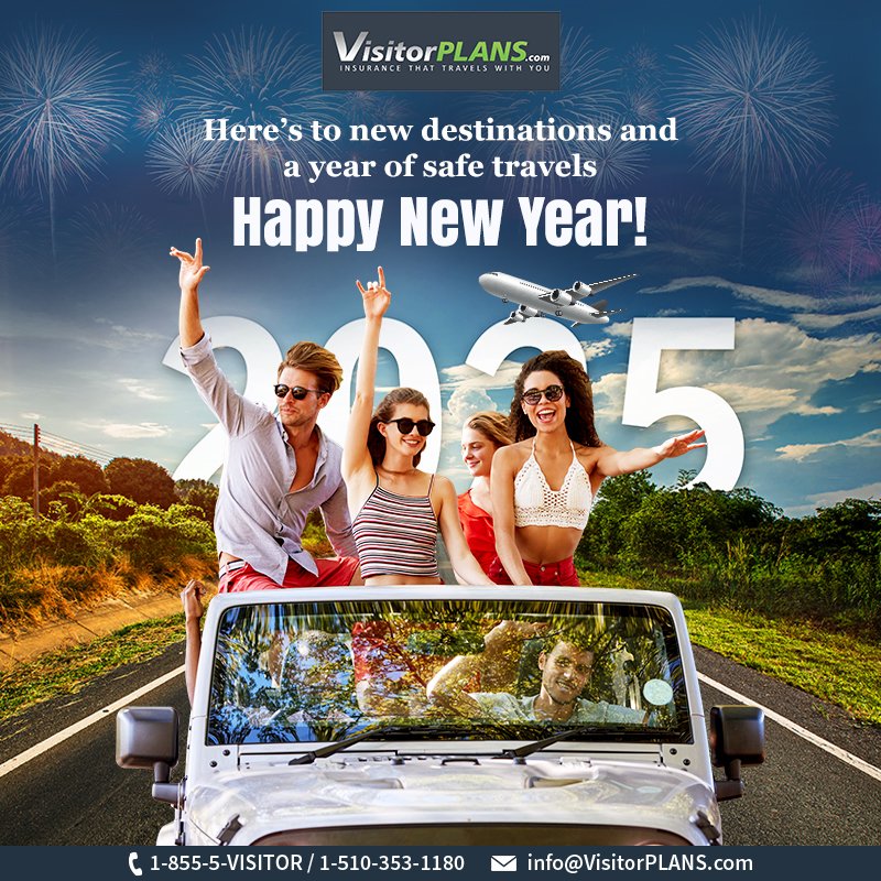 VisitorPLANS's tweet image. Wishing you endless adventures and secure travels as we welcome the New Year. Cheers to 2025 and safe journeys ahead!

#VisitorPLANS