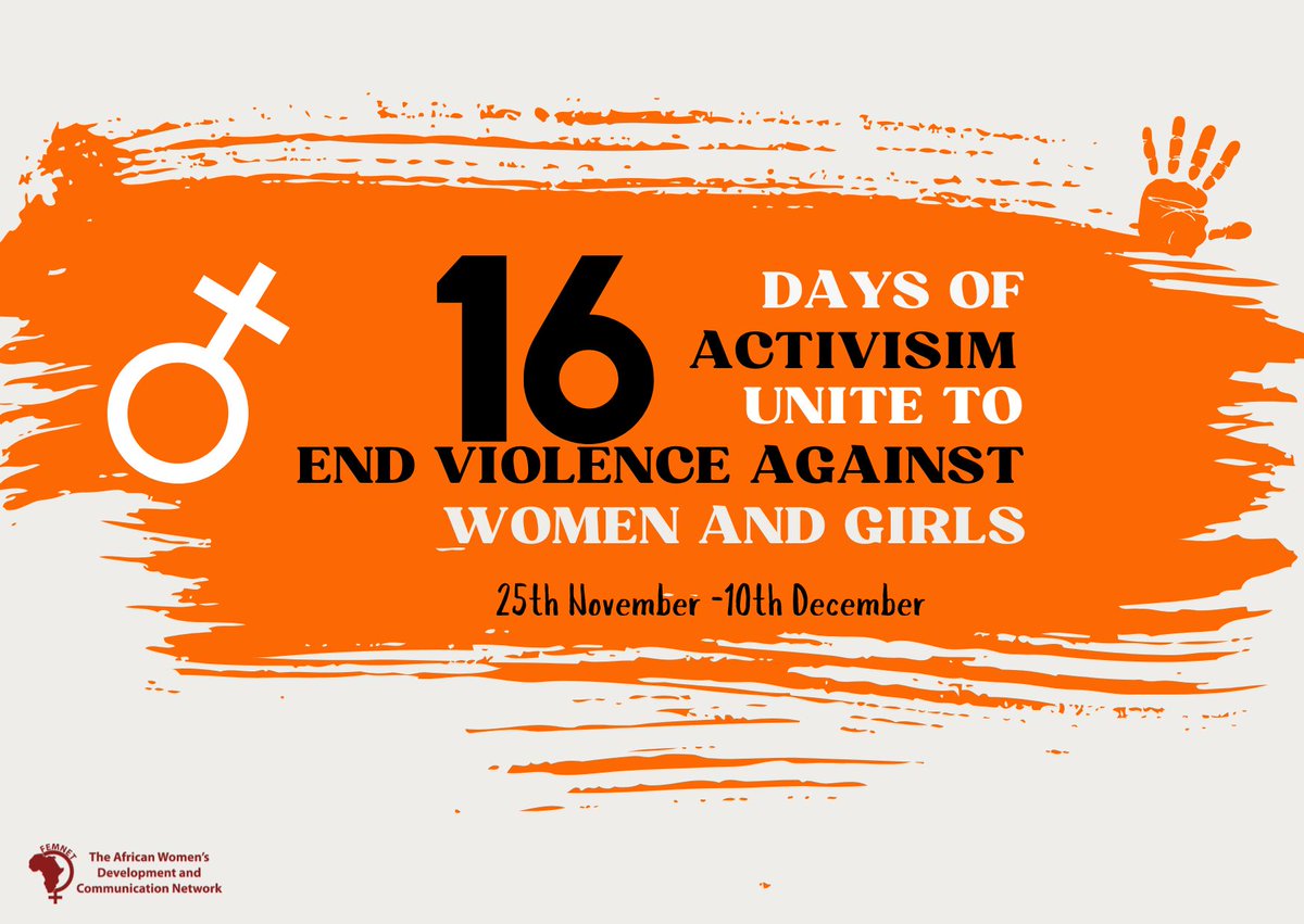 📢 #16Days of Activism starts today!
This year’s theme, “Towards Beijing +30: Unite to End Violence Against Women and Girls,” reminds us: There’s no excuse for gender-based violence!
We demand change! We call for accountability!
#16DaysofActivism #SRHRDialogues