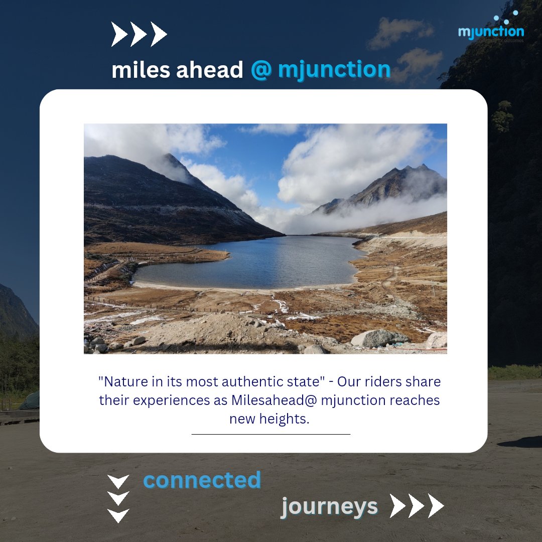 hellomjunction's tweet photo. Today our riders experienced this truth at its peak - quite literally at Sela Pass (-7Β°C), where the fog was too dense for lights and fingers too numb for photos.
#ConnectedJourneys with #Milesahead @hellomjunction
#bikeride #roadtrip #employeemotivation #journey #teamwork https://t.co/D0WlB8tmcY