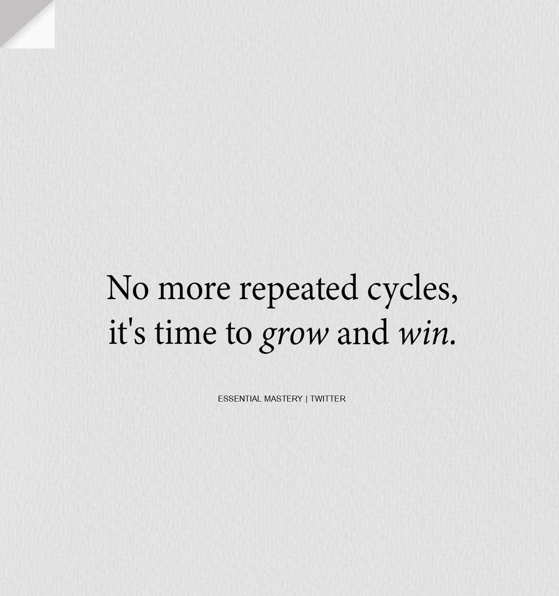 EssentialMastry's tweet image. Dear 2025