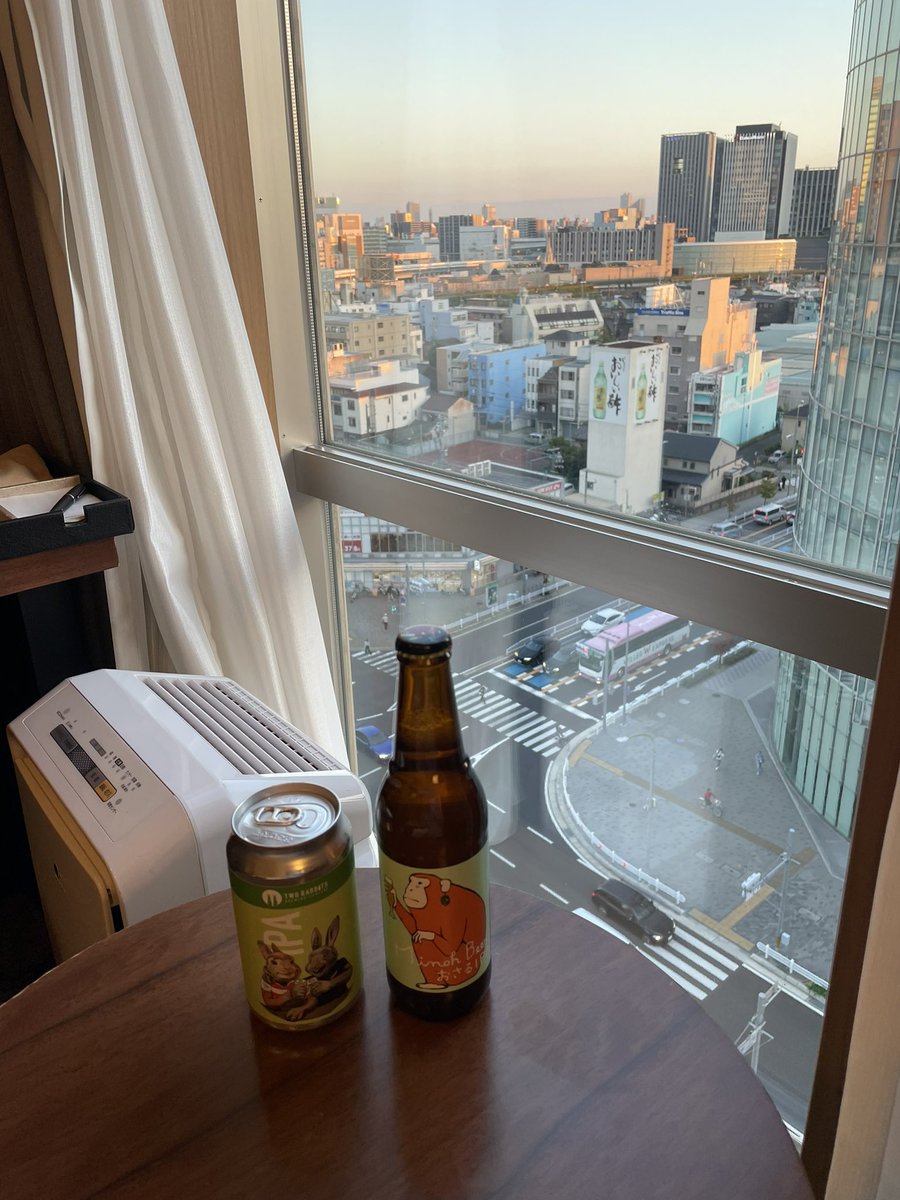 出張先で早めにホテルインできてクラフトビールを飲む、単純に幸せ🥰
#craftbeer #クラフトビール