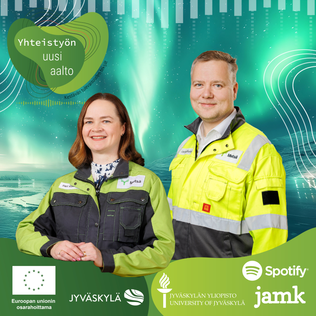 ❓Mitä yhteistä on perunamuusilla ja sellunkeitolla? Mitä ovat Muoto ja Kuura? Näihin kysymyksiin kuulet vastaukset Yhteistyön uusi aalto -podcastista! Haastattelussa Metsä Groupin Janne Rantanen &amp; Heli Kuorikoski. Jakso kuunneltavissa NYT 🎧 

creators.spotify.com/pod/show/yhtei…