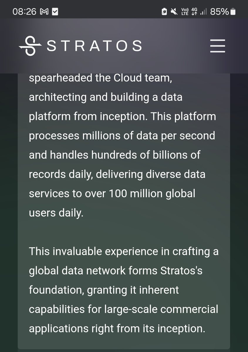 dehaes_jelle's tweet photo. MULTIBILLIONS ARE COMING FOR $STOS 🔥

But, what most people fail to understand ...

Innovation is often only recognized when it has already taken over.

Why I believe in @Stratos_Network?

Stratos Network is quietly working on a data solution that could become the foundation of a decentralized and more efficient internet. 

Yet, while the technology and infrastructure are being developed step by step, many seem focused elsewhere (aka don't underestimate the capacity of the CEO @BinZhu_NOTBOX)

What do we see? A call for more marketing, bigger partnerships, more visibility, everything to satisfy the short-term dopamine cravings of impatient thinkers.

The reality is that many impatient investors will drop out. 

They will sell before they understand what Stratos truly stands for. Blinded by the pursuit of quick dopamine hits or temporary gains, they will miss both the journey and the destination. 

Those who have patience will ultimately be rewarded. 

They will witness a revolution that rewrites how data lives and moves.

#100xgem #Filecoin #arweave
