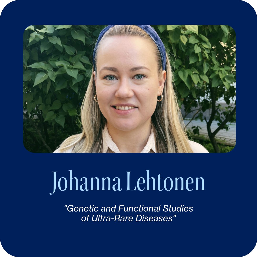 Folkhälsan Research Center (@folkhalsanrc) on Twitter photo Congratulations Johanna, for successfully defending your #doctoral #dissertation! Full text available here: urn.fi/URN:ISBN:978-9…
<a href="/HelsinkiUniMed/">Medicine and Health, University of Helsinki</a>
#UltraRareDiseases Congratulations Johanna, for successfully defending your #doctoral #dissertation! Full text available here: urn.fi/URN:ISBN:978-9…
<a href="/HelsinkiUniMed/">Medicine and Health, University of Helsinki</a>
#UltraRareDiseases