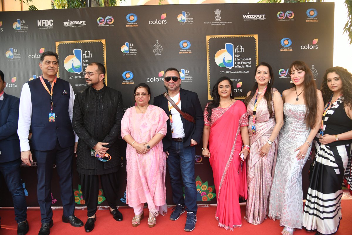 Team of the film "Mahavatar Narsimha" walks the red carpet at the 55th International Film Festival of India   

#IFFI2024 #IFFI55 #TheFutureIsNow