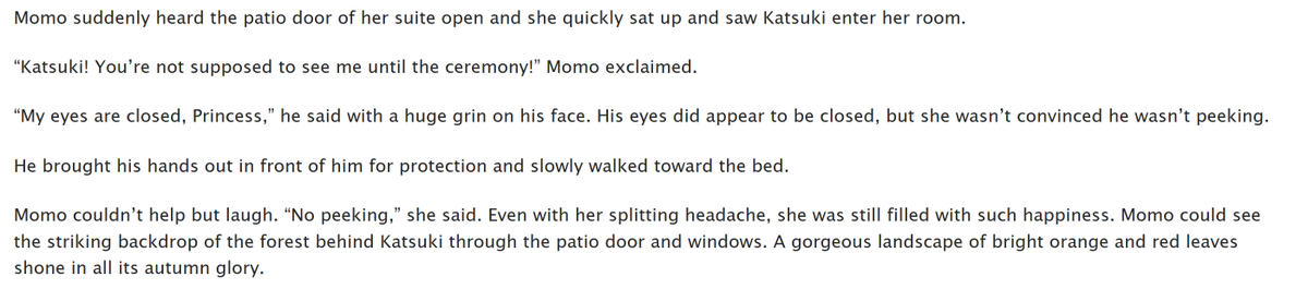 maybekirishima's tweet photo. BakuMomo one-shot. Wedding Fluff. Mild hurt/comfort. Autumn Wedding #bakumomo #bkmm 

https://t.co/shSCSrFrbN https://t.co/UnbG0VF67P
