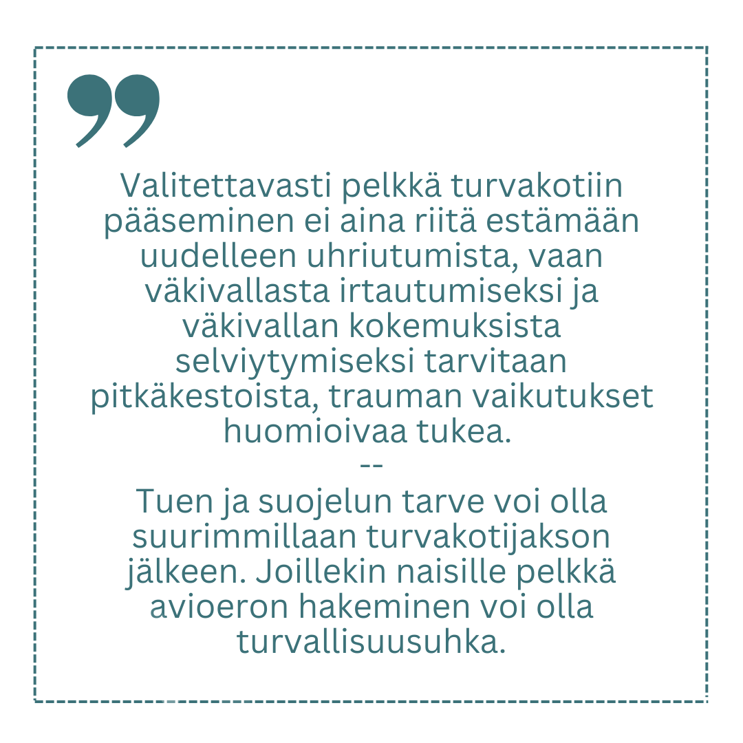 Monika-Naiset liitto (@monikanaiset) on Twitter photo Tänään 25.11. vietetään kansainvälistä päivää naisiin kohdistuvan väkivallan lopettamiseksi.
Lue asiantuntijamme <a href="/GerbertNatalie/">Tali_Gerbert 🎗️</a> ja Johanna Snellman <a href="/tasaarvoTANE/">Tasa-arvoasiain neuvottelukunta (Tane)</a> blogikirjoitus pitkäaikaisen tuen tarpeesta väkivaltaa kokeneiden naisten selviytymiselle: tane.fi/-/blogi-vakiva… Tänään 25.11. vietetään kansainvälistä päivää naisiin kohdistuvan väkivallan lopettamiseksi.
Lue asiantuntijamme <a href="/GerbertNatalie/">Tali_Gerbert 🎗️</a> ja Johanna Snellman <a href="/tasaarvoTANE/">Tasa-arvoasiain neuvottelukunta (Tane)</a> blogikirjoitus pitkäaikaisen tuen tarpeesta väkivaltaa kokeneiden naisten selviytymiselle: tane.fi/-/blogi-vakiva…