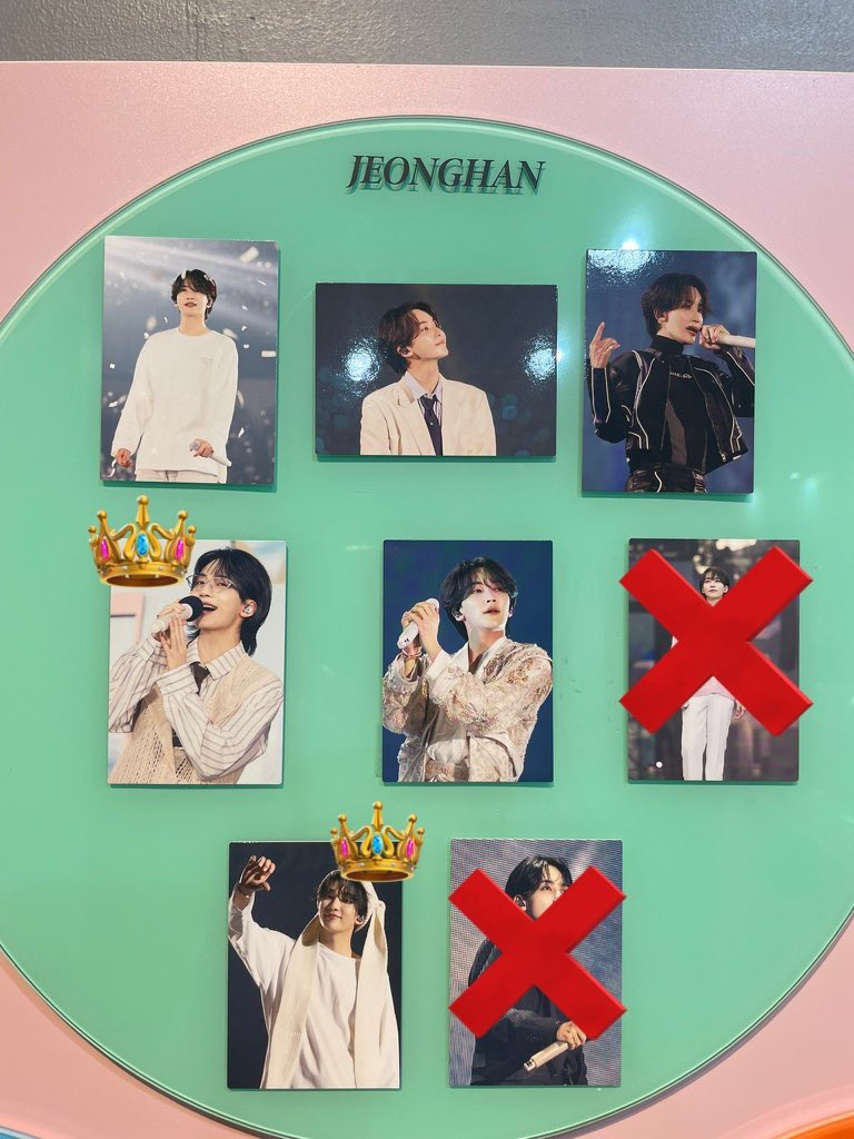 SEVENTEEN セブチ EXHIBITION HYBE INSIGHT エキシビジョン インサイト FOLLOW FELLOW トレカ 交換 入場特典

譲 1,2,3枚目（２枚目🟥内、初期難あり）
求 ジョンハン　👑優先　（４枚目）

郵送希望（12/14大阪手渡し可能）
n:1での交換も検討