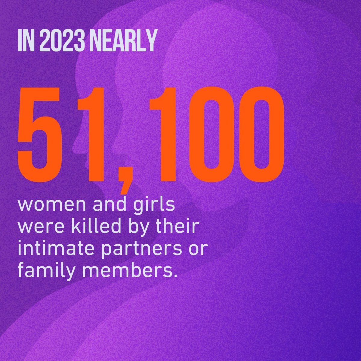 Every 10 minutes, partners and family members killed a woman intentionally in 2023. 

Let me be clear: violence against women is preventable.

The power to end this lies in our collective action, policy &amp; commitment. 
Join us as we demand #NoExcuse for #GBV 

#16DaysOfActivism