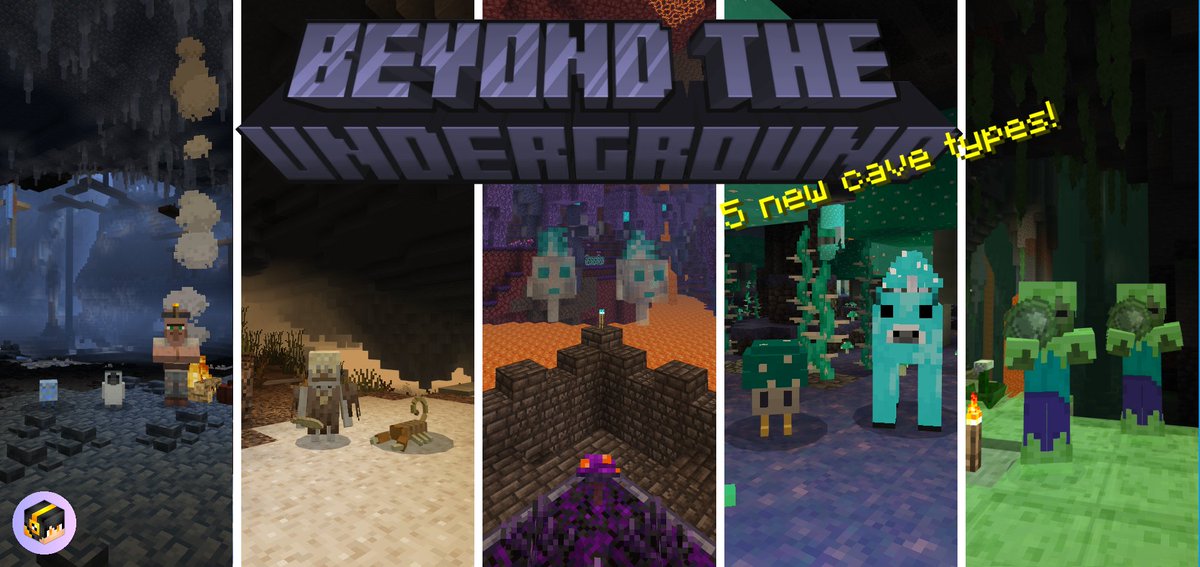 Hey everyone! I noticed an error in the Beyond The Underground add-on that caused errors for players who downloaded both v1.5.5 and v1.5.6. I am uploading an updated file this week which will resolve this issue.

Additionally, the add-on already works on Minecraft 1.21.40!