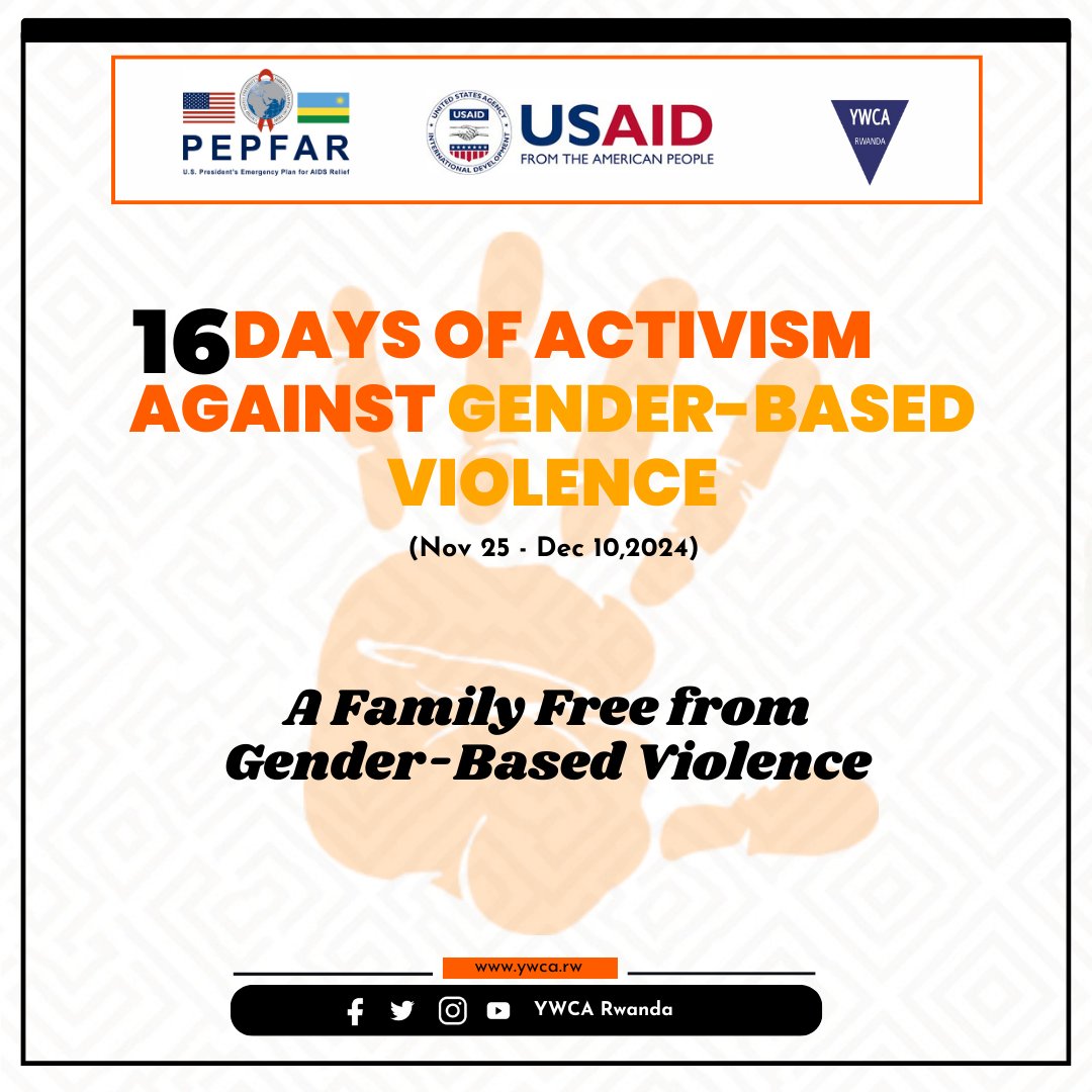 Today marks the beginning of #16Days of Activism Against Gender-Based Violence! Together let's a build a world free from #violence and safe for women and girls.