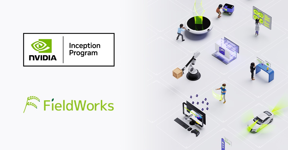 FieldWorks_FW's tweet image. 弊社はNVIDIA Corporationのスタートアップ企業支援プログラム「NVIDIA Inception Program」のメンバーになりました🌟
当プログラムを通して製品開発を加速させてまいります。
#NVIDIAInception