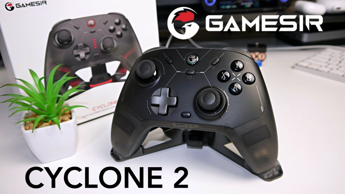 ChigzTechReview's tweet photo. NEW VIDEO: GameSir Cyclone 2 Review - Best Multi-Platform Game Controller?
▶️ https://t.co/NMfcLx7pBJ
--
#GameSirCyclone2 #gamesir #Cyclone2 #wirelesscontroller #gamesir #TechReview #gamecontroller #gaming #gamingtech #techgear #Bestwirelesscontroller https://t.co/HYfAujlijF