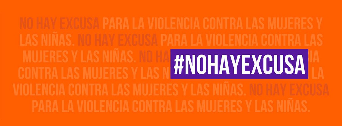 #NOHAYEXCUSA 25 de noviembre 2024. ONU.- Día internacional de la eliminación de la violencia contra la mujer.
Contra la violencia de género, hoy y siempre. TACEE.