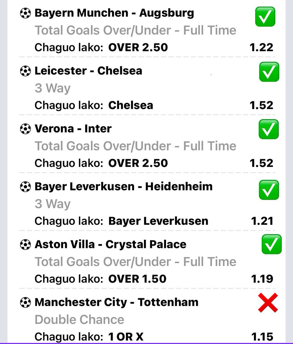 visualcodeonx's tweet image. 🚨🚨RESULTS: let us say last week games were so tasty but at the same time crazy .
📌Risk management is important