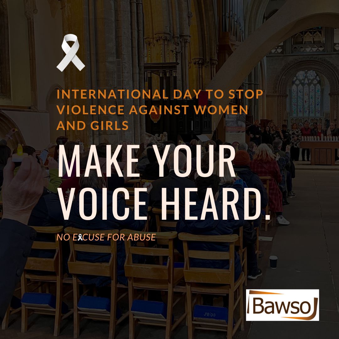 International Day to End Violence Against Women and Girls 

Today, we stand together to raise our voices, raise awareness, and take action to end violence against women and girls worldwide. 

Together, we can create a future where women and girls are safe, heard, and empowered.