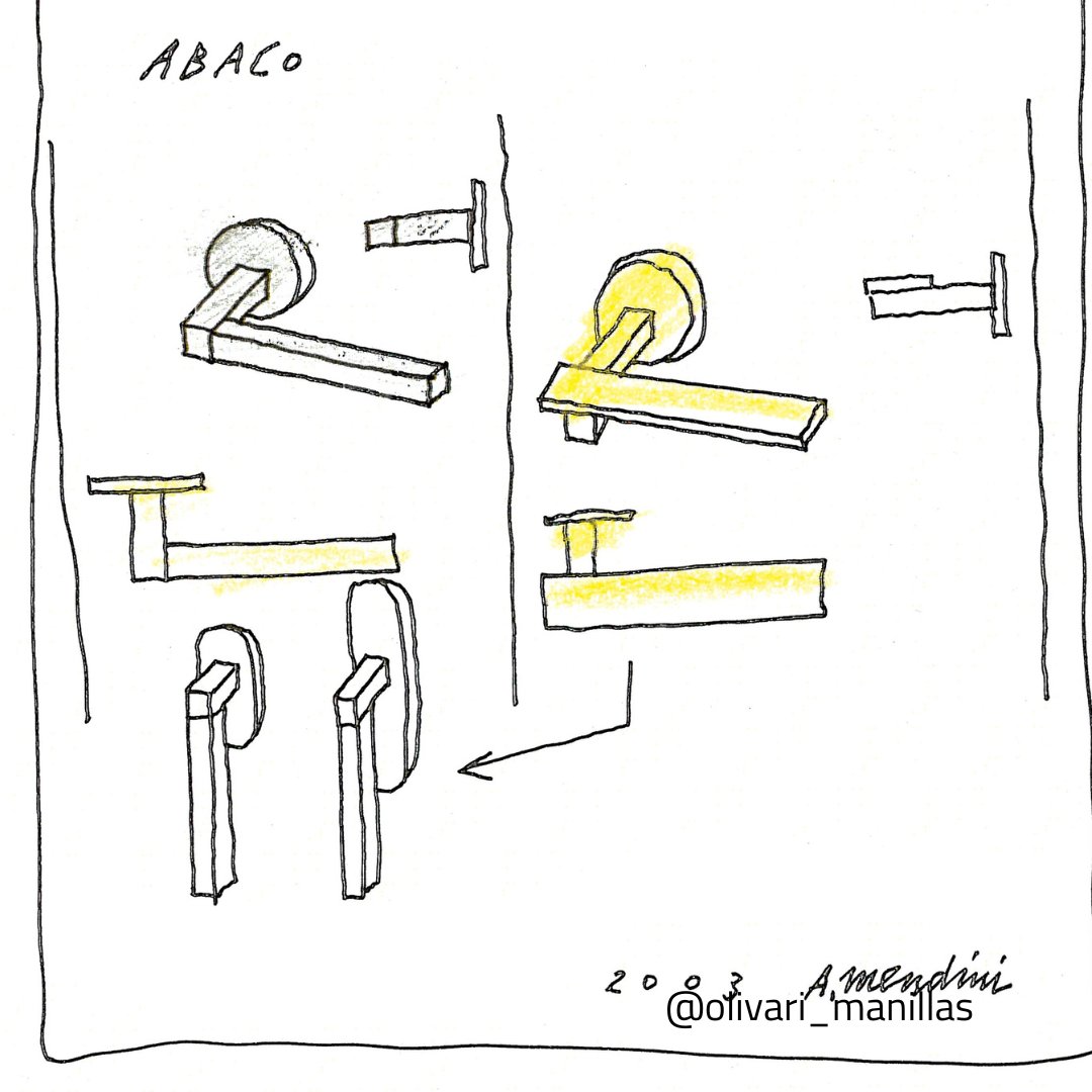 El arquitecto Juli Capella y el diseñador italiano Alessandro Mendini, unidos por una gran amistad. Estos recuerdos y muchos otros están escritos en el libro ‘Machina Semplice’ editado por OLIVARI.

<a href="/MENTATOPJosepM/">MENTATOP</a> 

#manillas #manivelas #pomos #puertas #interiorismo