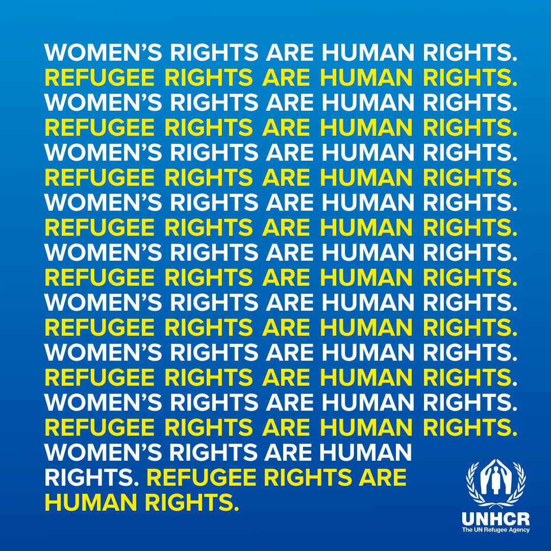 Refugees's tweet image. There is #NoExcuse.

Today, on the International Day for the Elimination of Violence against Women, the world stands in solidarity with survivors of gender-based violence.

We’re standing with them—are you? 🧡 #16Days